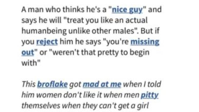 The Problem With "Nice" Guys!