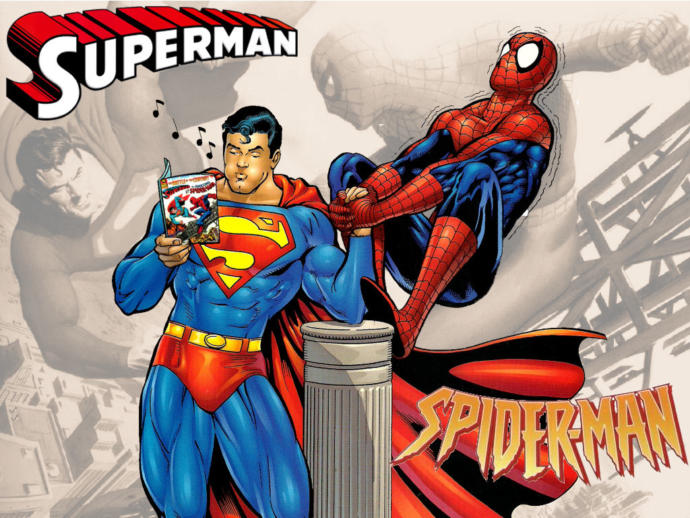 Superman Vs Spiderman