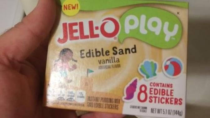 My encounter with Jell-O play edible sand