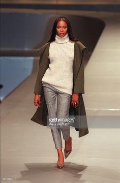 Sleek Hair, Roll Neck, and a coat