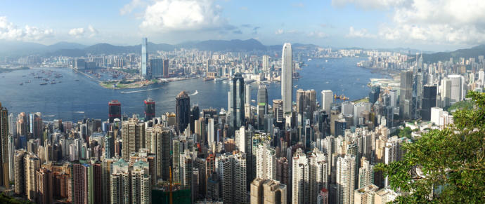 Hong Kong skyline