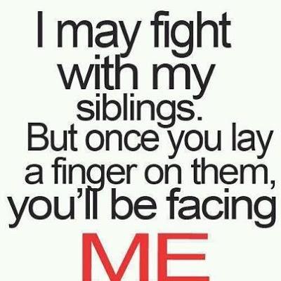 Siblings.. dont face alone. My story.