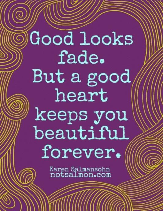 True inner beauty never fades