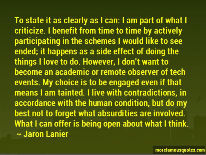 Open your mind as well as well as your heart