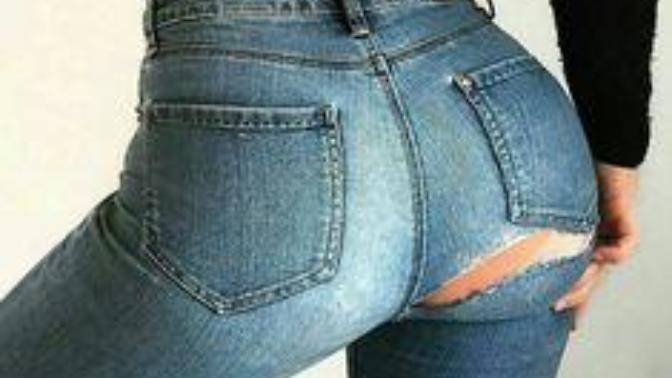Back pockets are for dudes and girls who don't have great asses