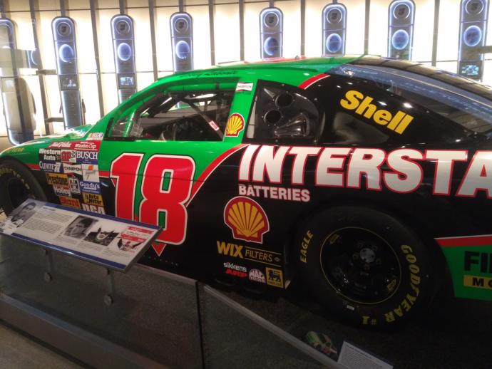 Bobby Labonte car. He will be inducted this year