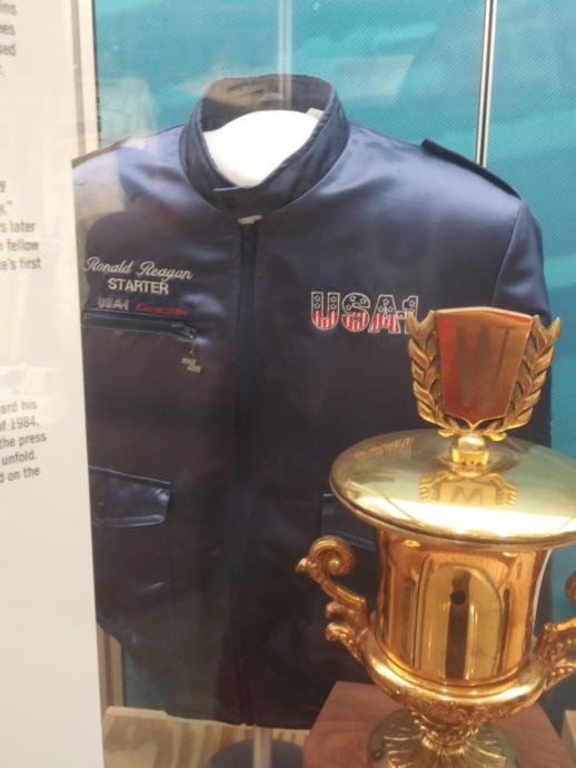 President Reagans jacket from the 1984 Firecracker 400 in Daytona