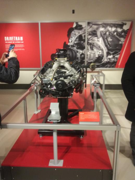 A motor that goes inside a car