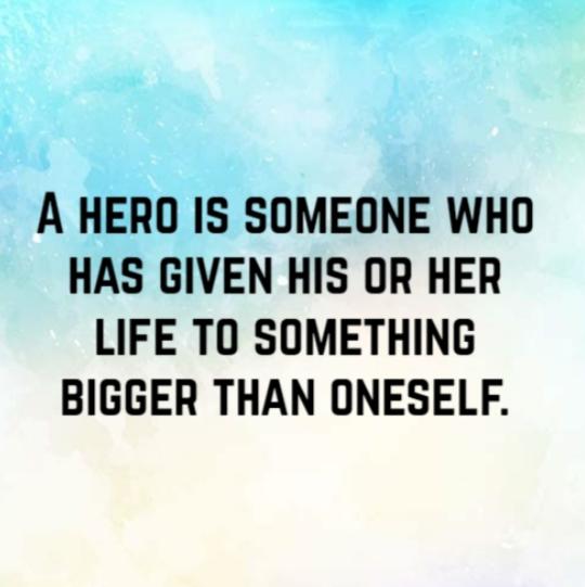 The real heroes
