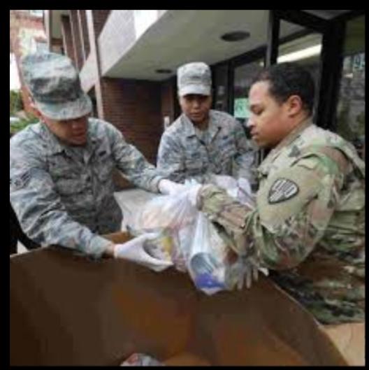National Guard at work
