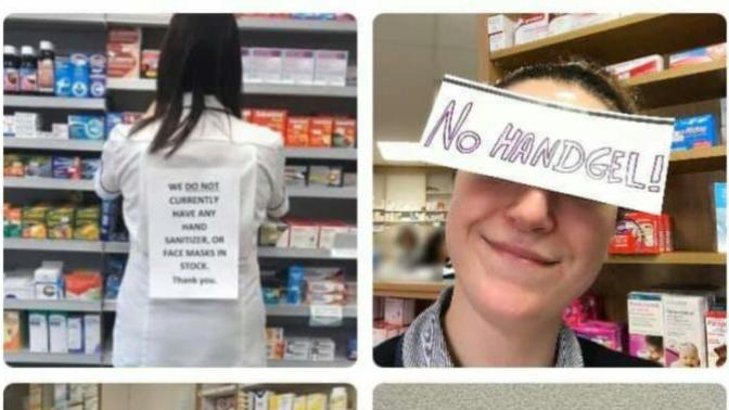 What it's like working in a pharmacy right now!