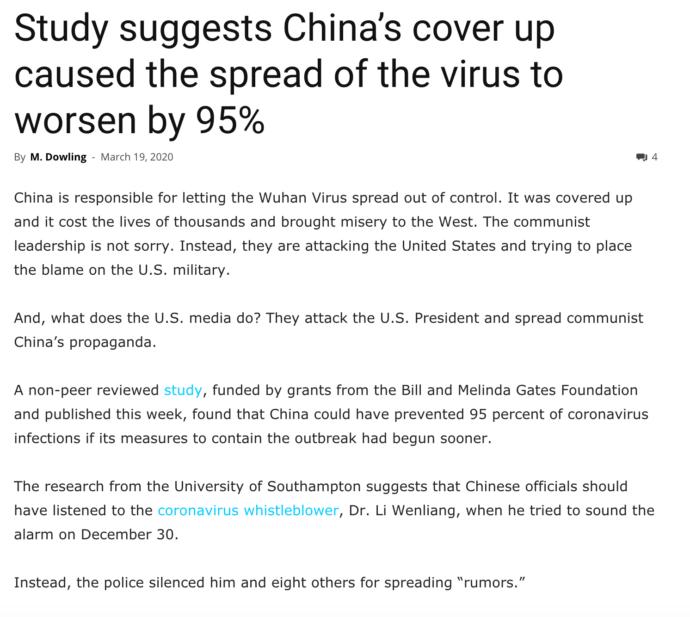 For all excuses just to hate China