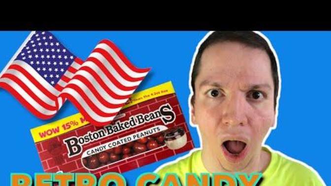 Iranian trying American Retro Candy Taste Test