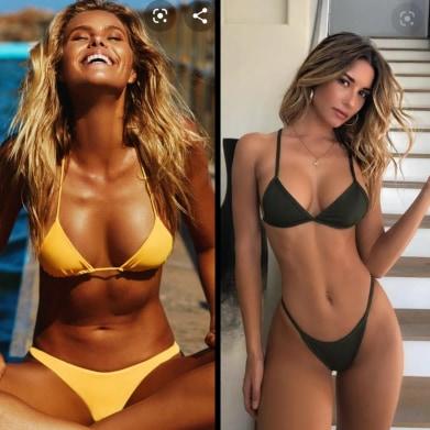 Bikini styles for different body types