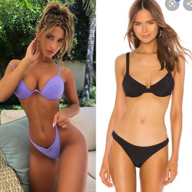 Bikini styles for different body types