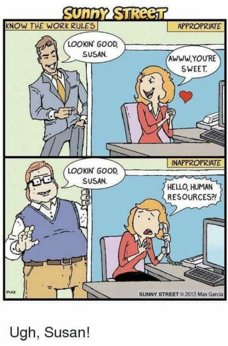 Harrassment isn't Flirting