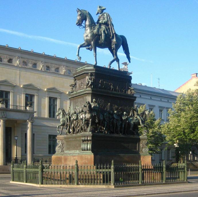 Equestrian statue of Frederick the great