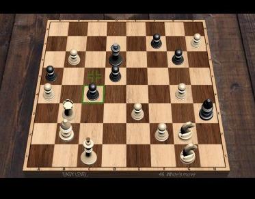 White has two pawns that are a few moves away from advancement, on the Board file and H file.