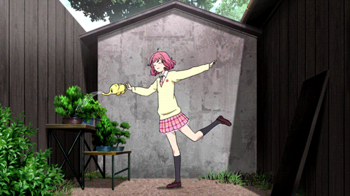 Kofuku from Noragami, cant remember if it is the original or Aragoto or the OVA