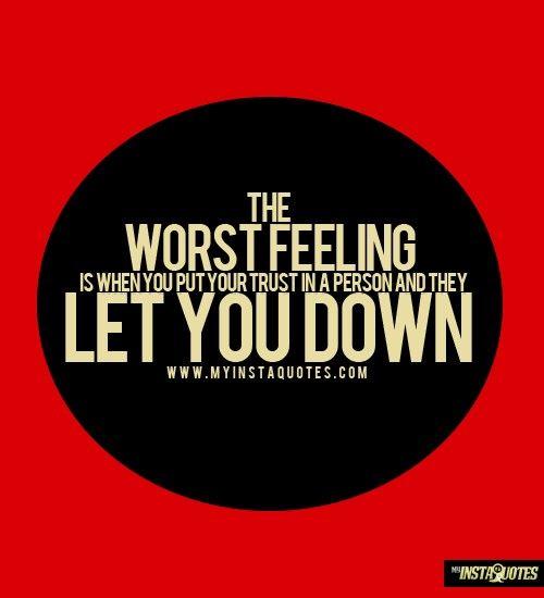 My struggle with trust and depression!