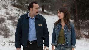 Nicholas cage and Sarah Lind as two of the protagonists of the film.