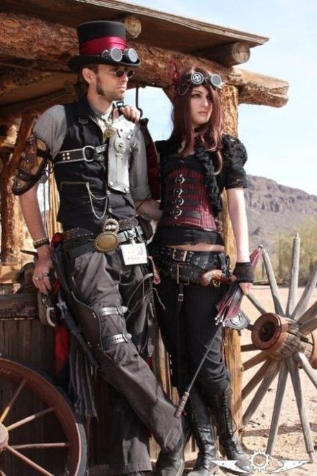 OK, right after this photo opp, we ride off into the sunset
