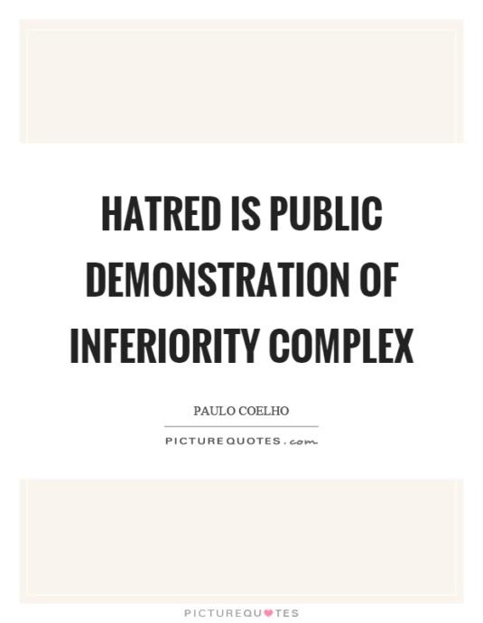 Inferiority complex part two