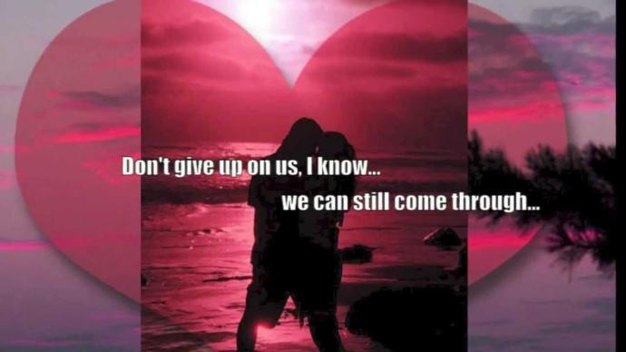 Be patient and dont give up on each other!