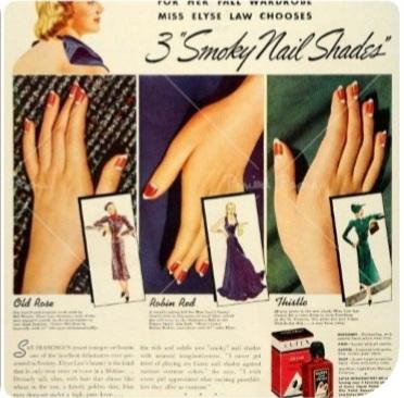 HistoryTake: Nail paint of Kings Warriors Queens & Actresses. From BC to 1940. My experience going retro. Would you dare rock the Luna Manicure too?