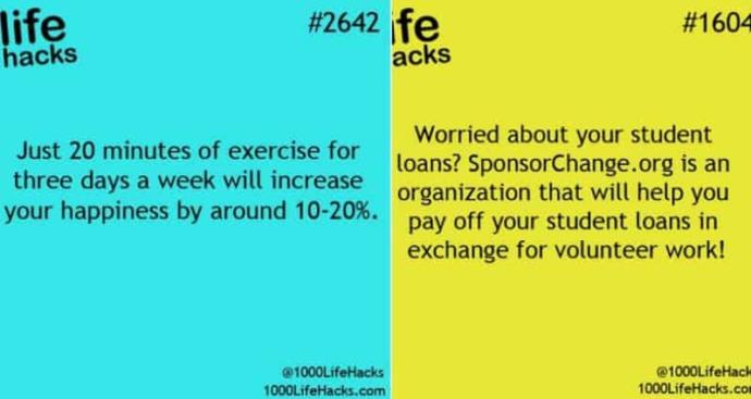 1000 life hacks: interesting life hacks you might never have thought of before