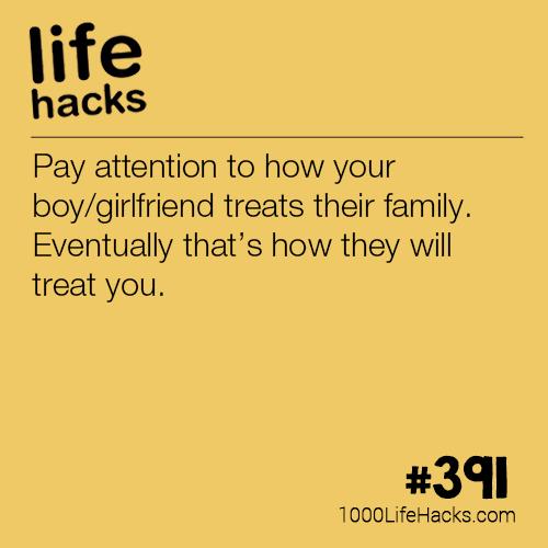 1000 Life Hacks: Relationships