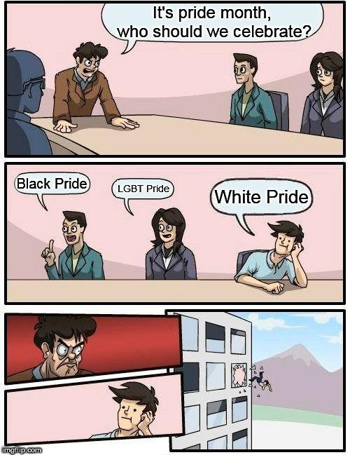 Why is having pride in something that isn't "White" seen as a bad thing to the GaG faithful?