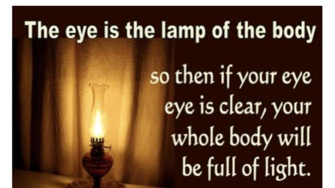 Jesus’ Allegorical Eye and it’s Rejection