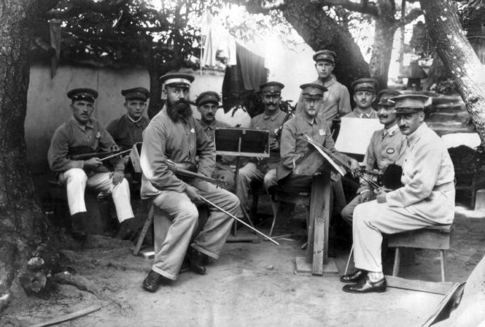 Orchestra of German POWs in Bando