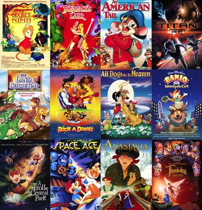 Five of my favorite Non Disney/Non Ghibl animated films