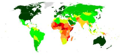 The Human Development Index: Only a handful of countries that dont suck.