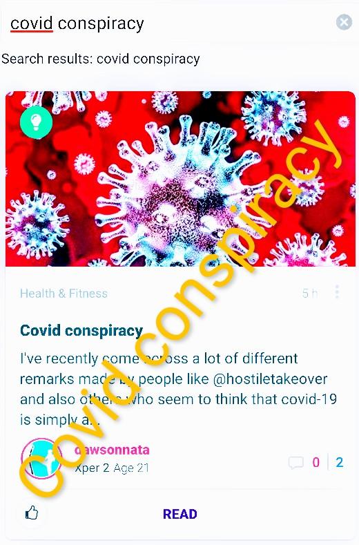Covid conspiracy