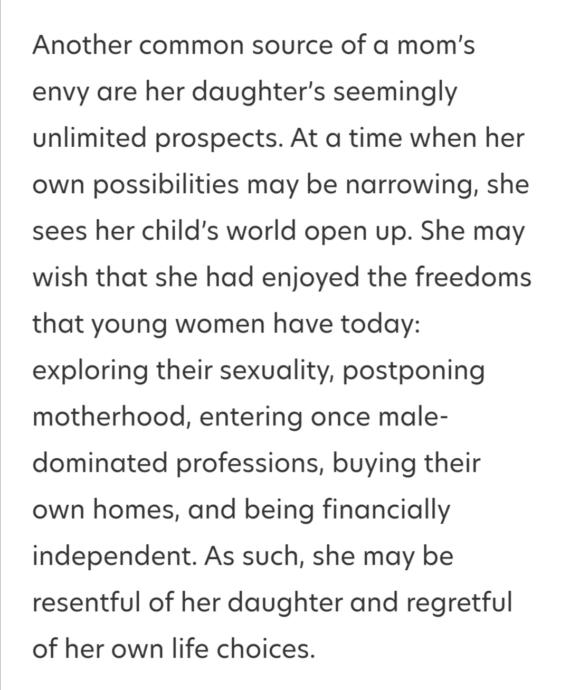 The Maternal Jealousy part one