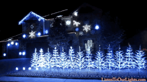 A Christmas light display myTake for 2020