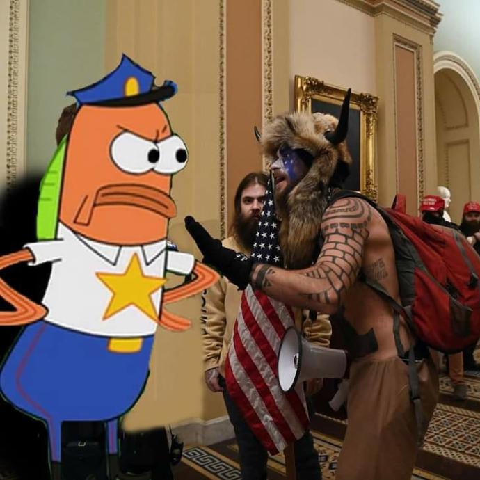 The US Capitol crisis as told in Spongebob Memes