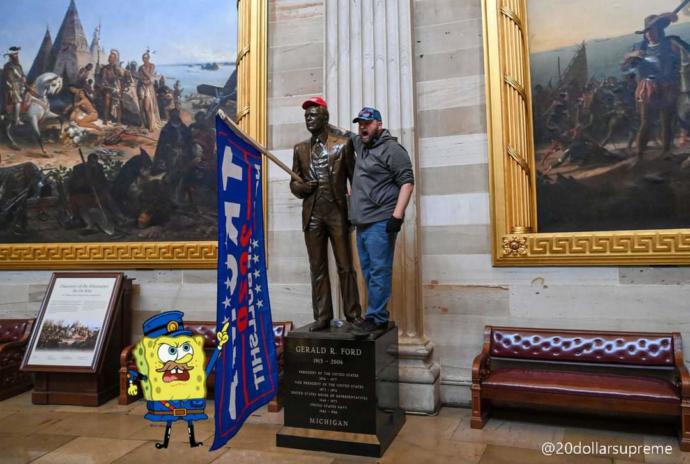 The US Capitol crisis as told in Spongebob Memes