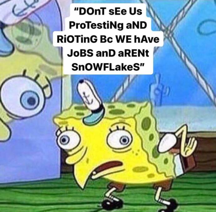 The US Capitol crisis as told in Spongebob Memes