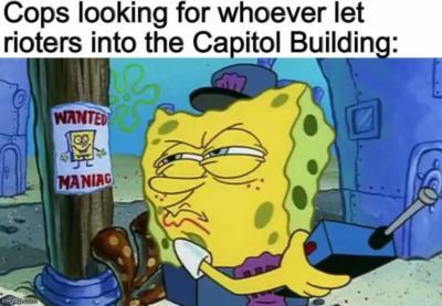 The US Capitol crisis as told in Spongebob Memes