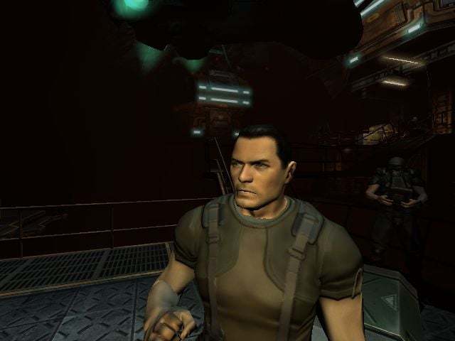 Doom 3s protagonist was supposed to be modelled after Kevin Cloud, but I only saw Lord Farquaad