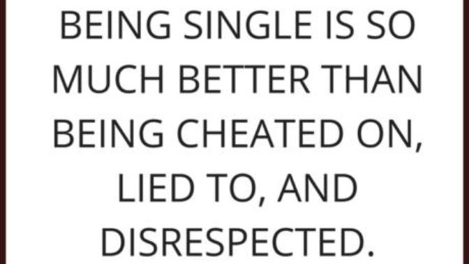 Why being single isn’t so bad after all