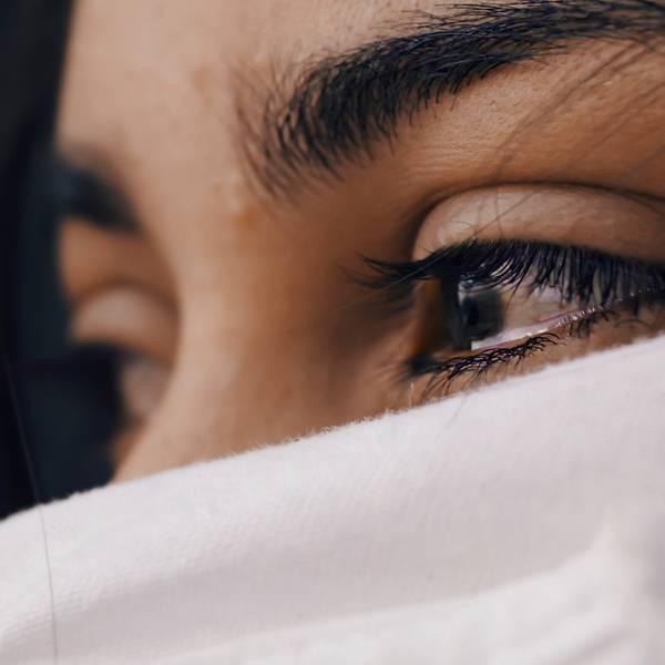 You can tell the pain of a human being through the Eyes.