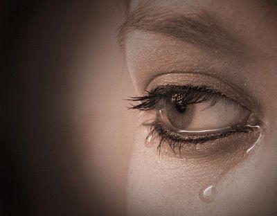 You can tell the pain of a human being through the Eyes.