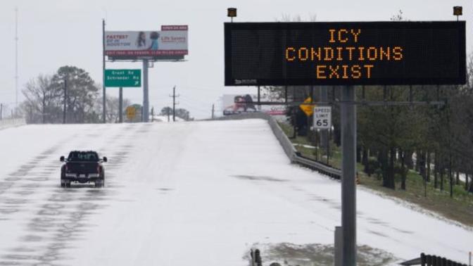 Trying to Survive the Texas Snow Storm