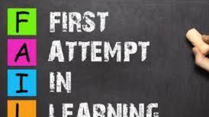 Learn to accept Failures