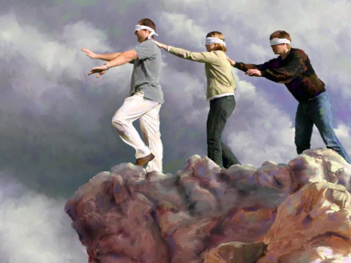 Blind loyalty will lead you right off a cliff.